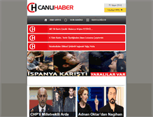 Tablet Screenshot of canlihaber.com